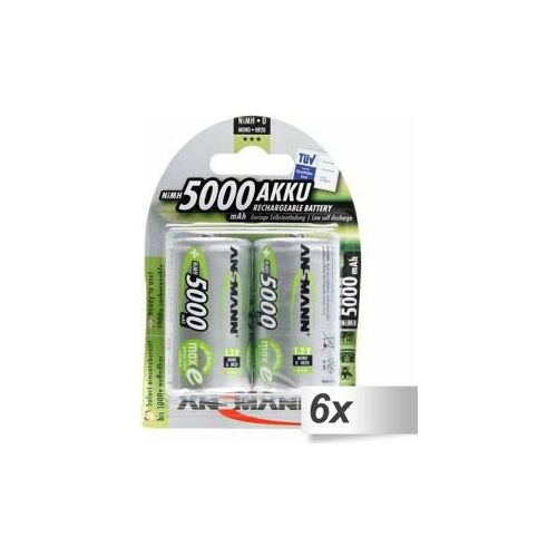 Ansmann MaxE D / R20 5000mAh