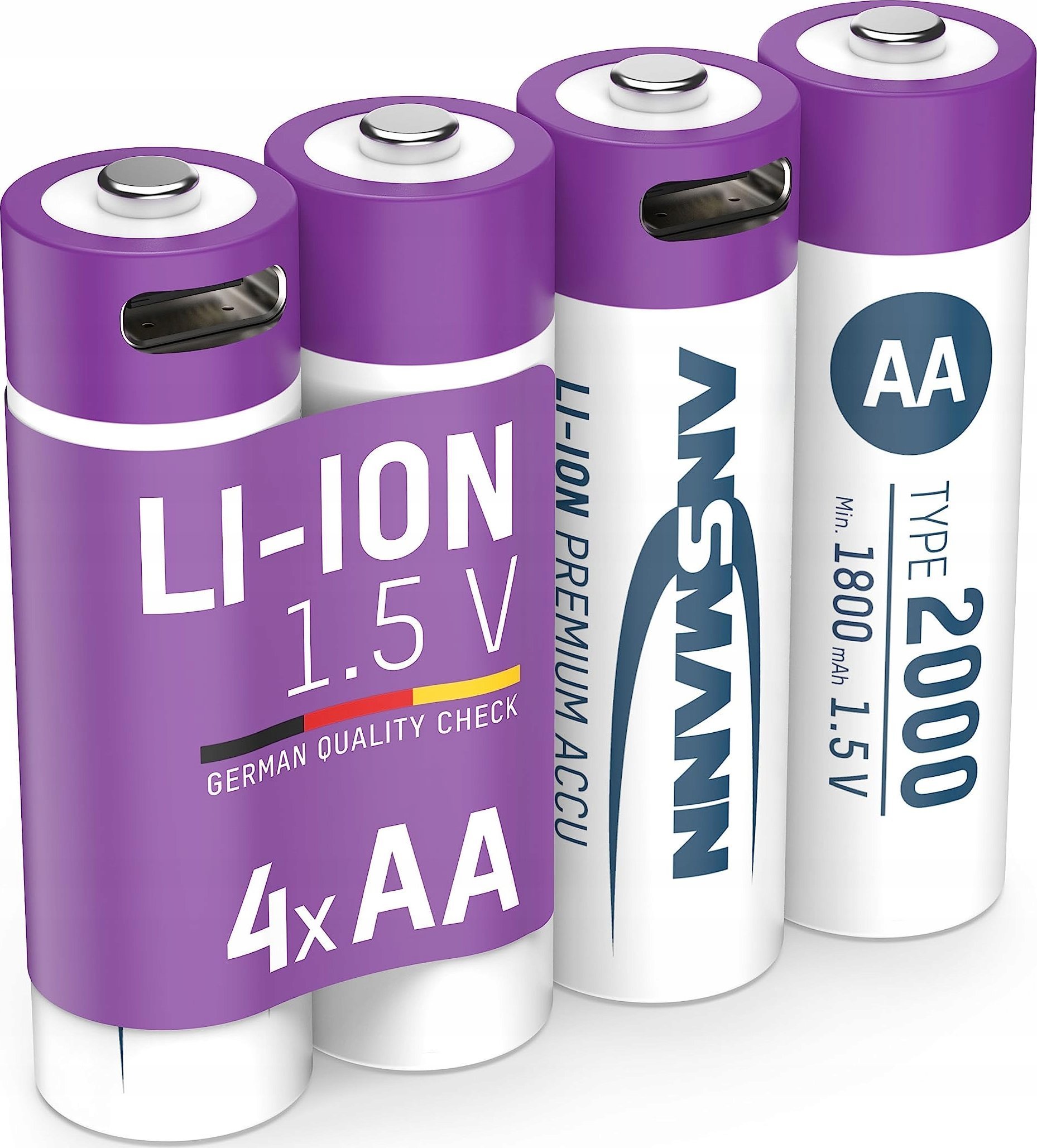 Ansmann ANSMANN 1312-0036 Li-Ion rechargeable batteries