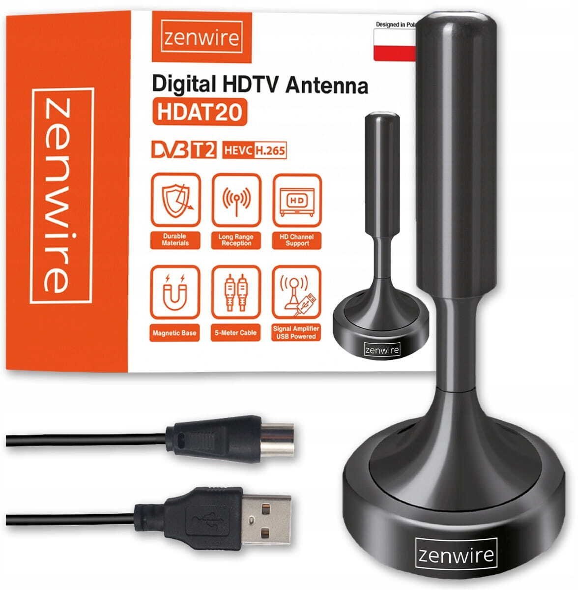 Antena RTV Zenwire Antena do Telewizji