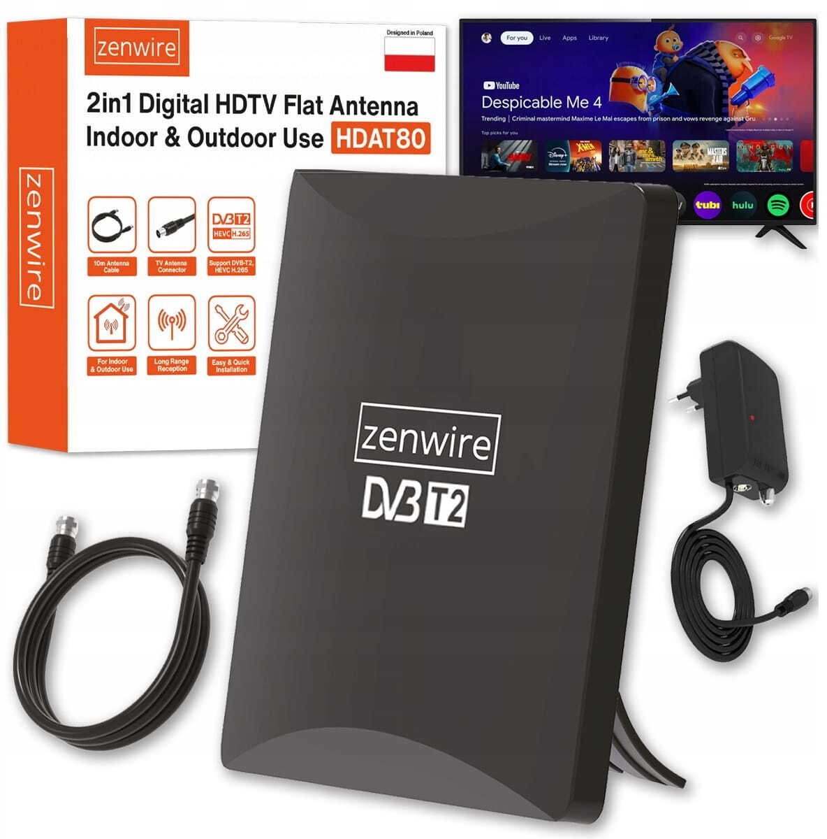 Antena RTV Zenwire Antena do Telewizji