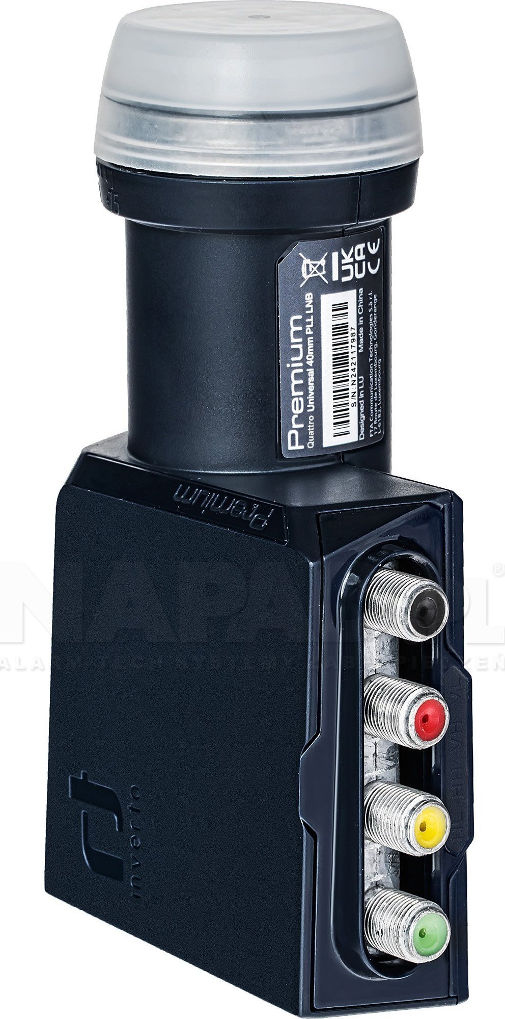 Antena Inverto Konwerter Quattro Premium Universal