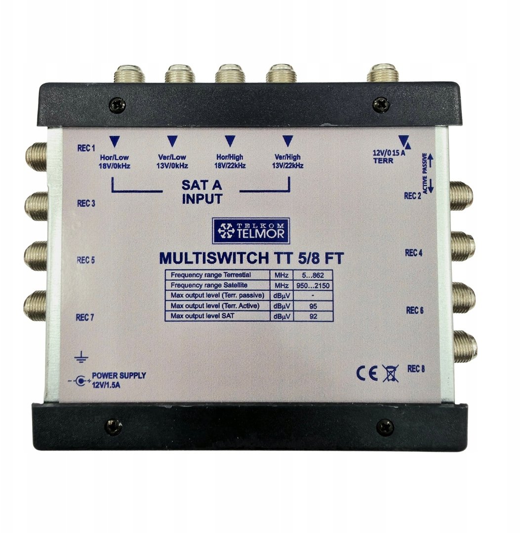 Antena Telkom-Telmor Multiswitch TT 5/8 Telmor