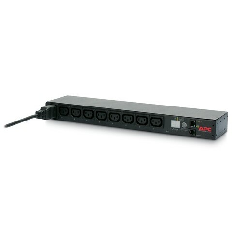 APC  zasilająca Rack PDU 1U 8x