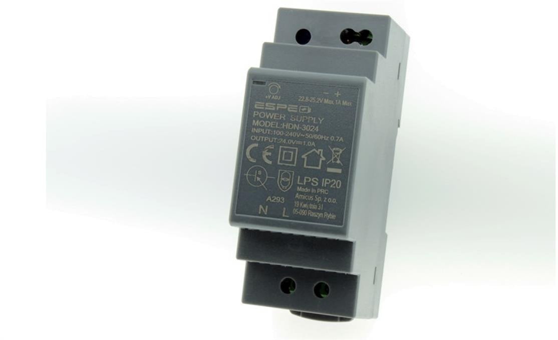 APC Zasilaczszynę DIN 24V 1A 24W