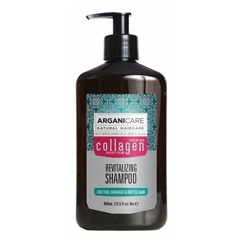Arganicare , Collagen, Hair Shampoo, Revitalizing, 400