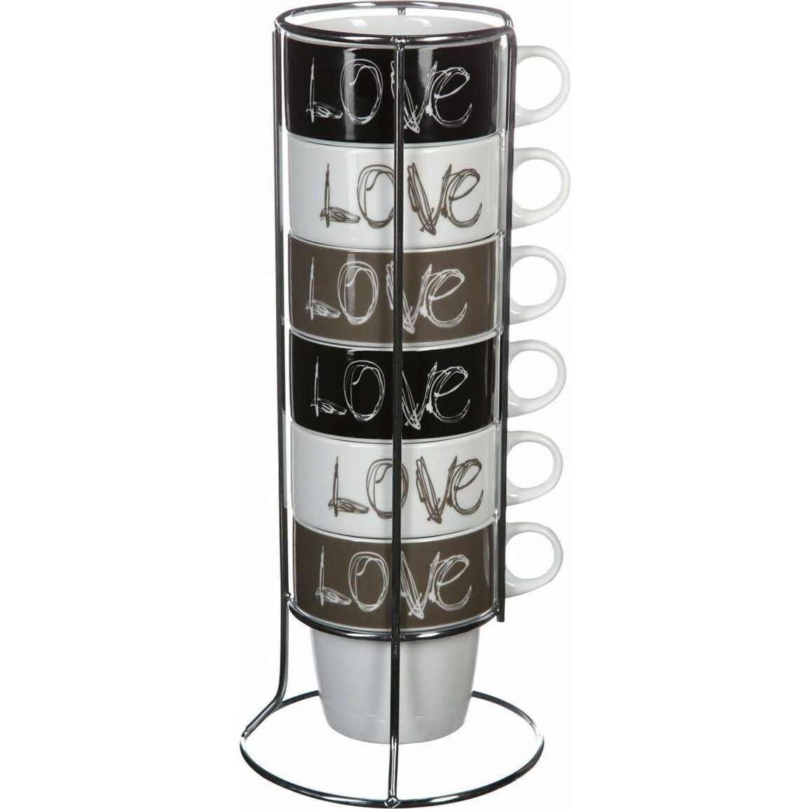 Art-Pol 6 filiżanek Love 260 ml
