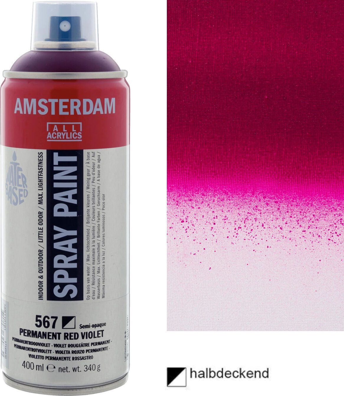 Artequipment Amsterdam Spray Paint Permanent Red
