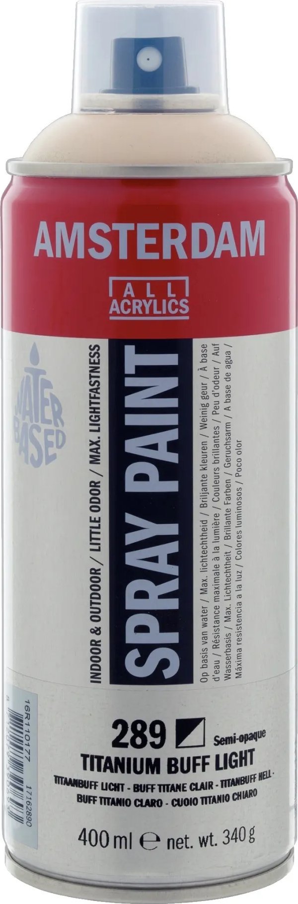 Artequipment Amsterdam Spray Paint Titanium Buff