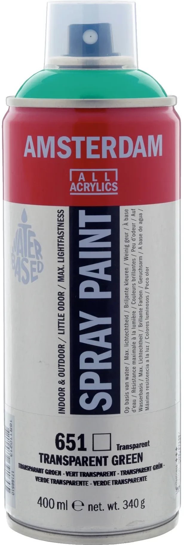 Artequipment Amsterdam Spray Paint Transparent Green