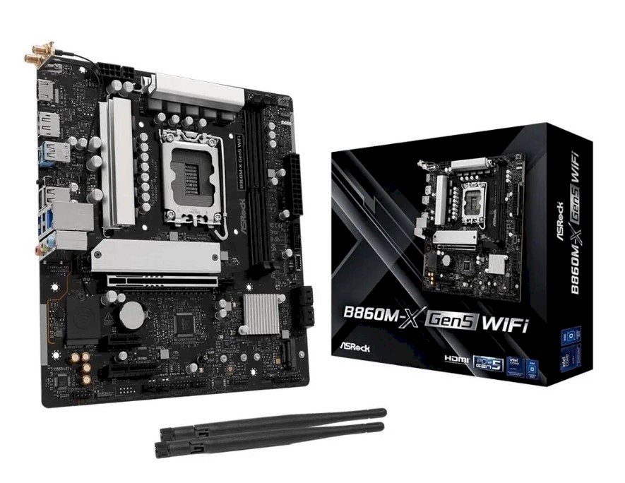 Mainboard|ASROCK|Intel B860|LGA 1851 (Socket V1)|micro ATX|RAM