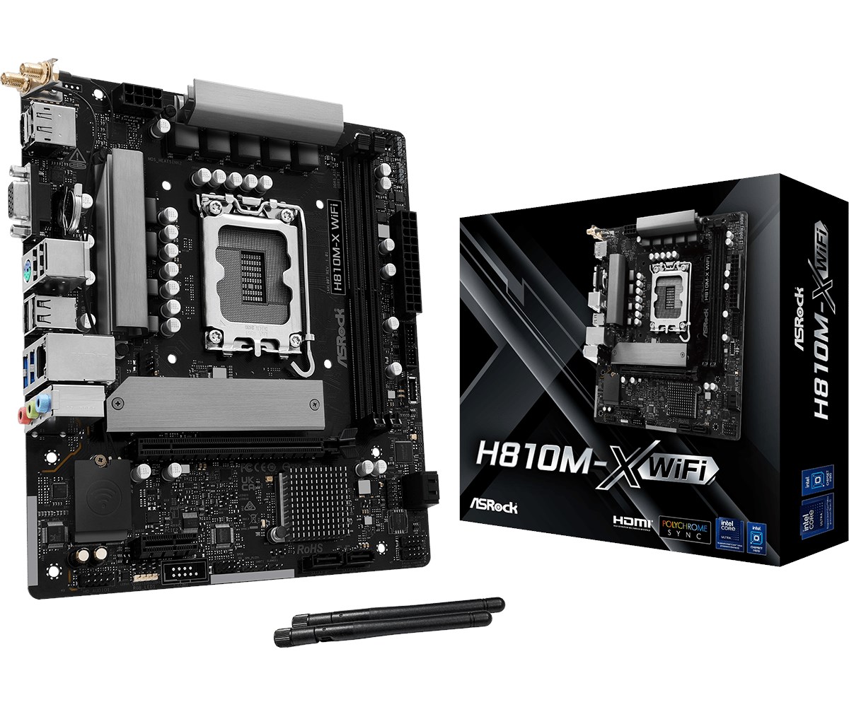 ASRock H810M-X WIFI Motherboard | H810M-X