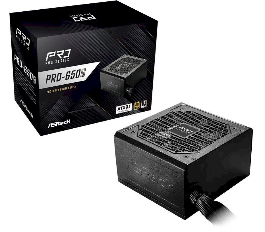 ASRock PRO-650G 650W 80 PLUS Gold