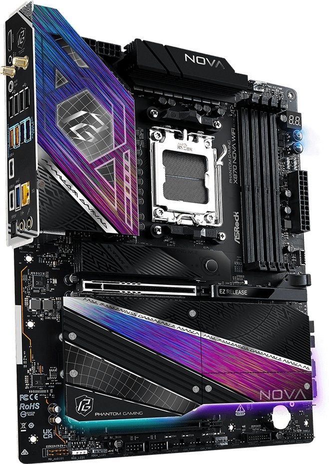 ASRock X870 NOVA WIFI motherboard |