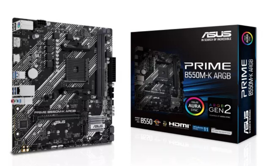 Asus B550M-K ARGB | 90MB1GC0-M0EAY0 |