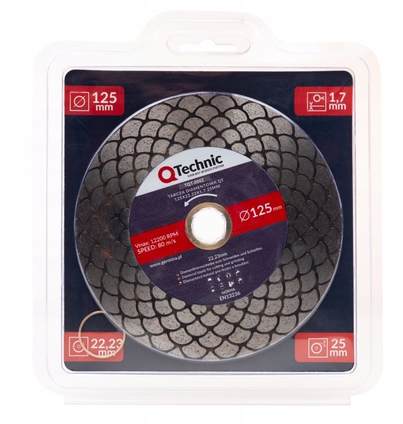 ATLAS   125x22,23x1,7 25mm GE
