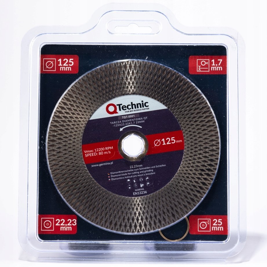 ATLAS   125x22,23x1,7 25mm TQT-0001