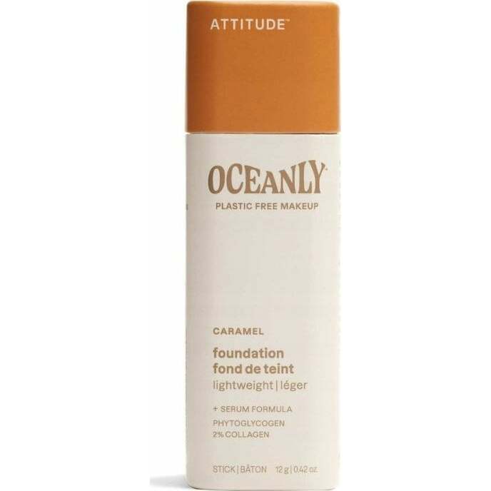Attitude Oceanly, Podkład lekko kryjący, Caramel