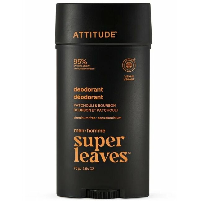 Attitude Super Leaves Men, Dezodorant w