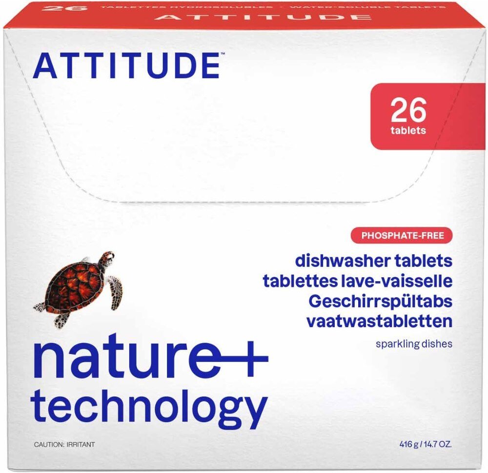 Attitude Tabletki do zmywarki Rozlne saszetki
