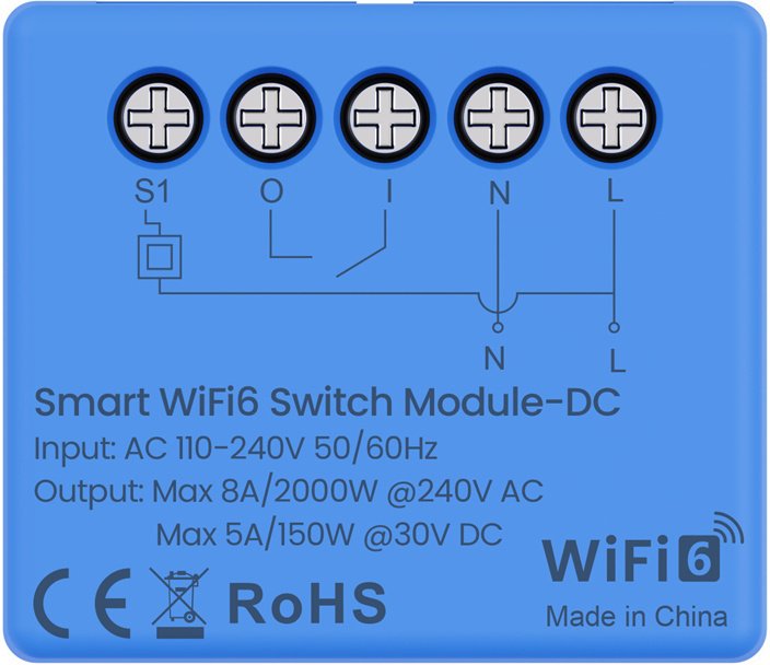 Avatto  przekaźnik Wi-Fi 6 230Vac 8A