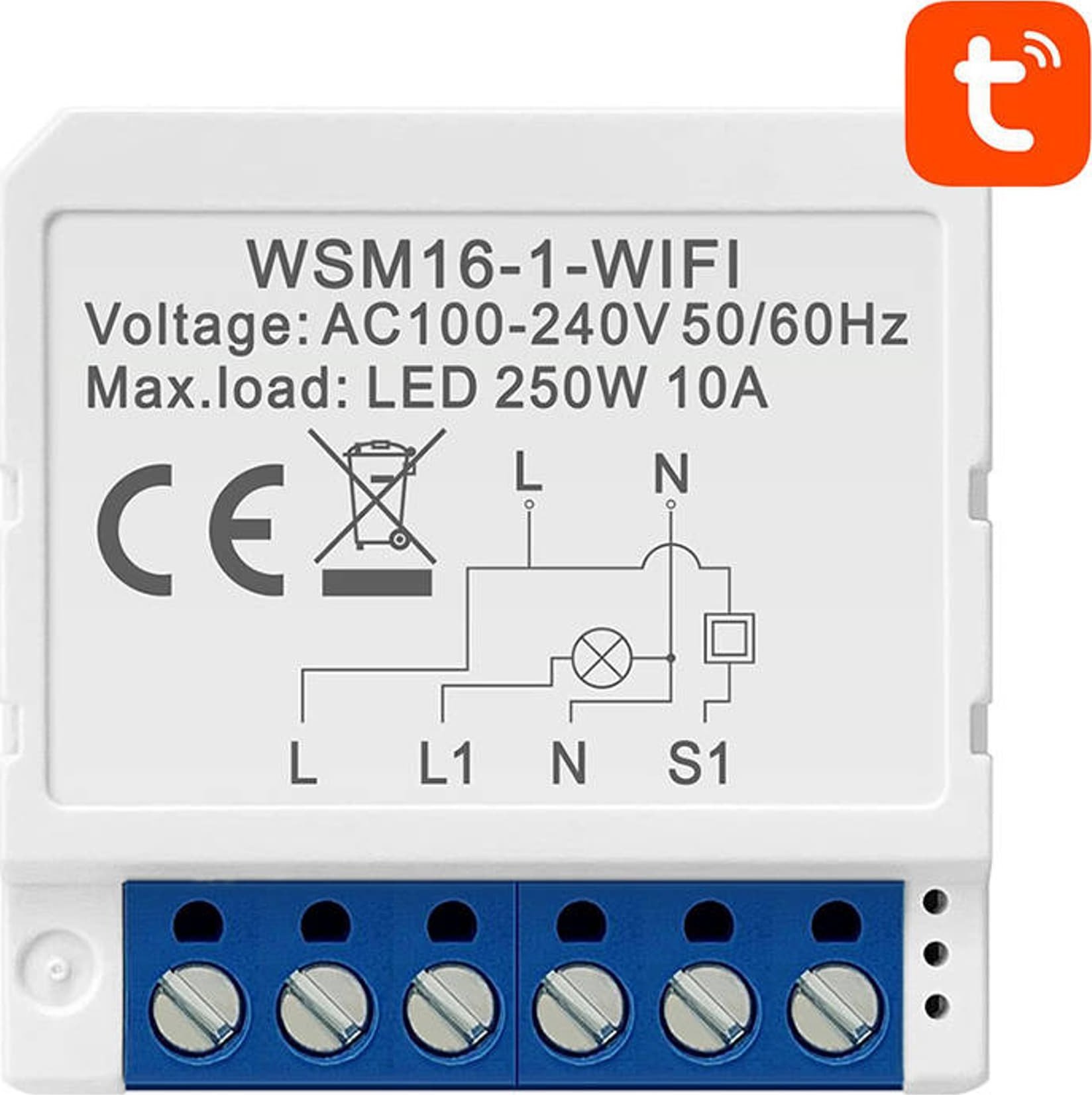 Avatto  puszkowy Wi-Fi (WSM16-W1) | WSM16-W1