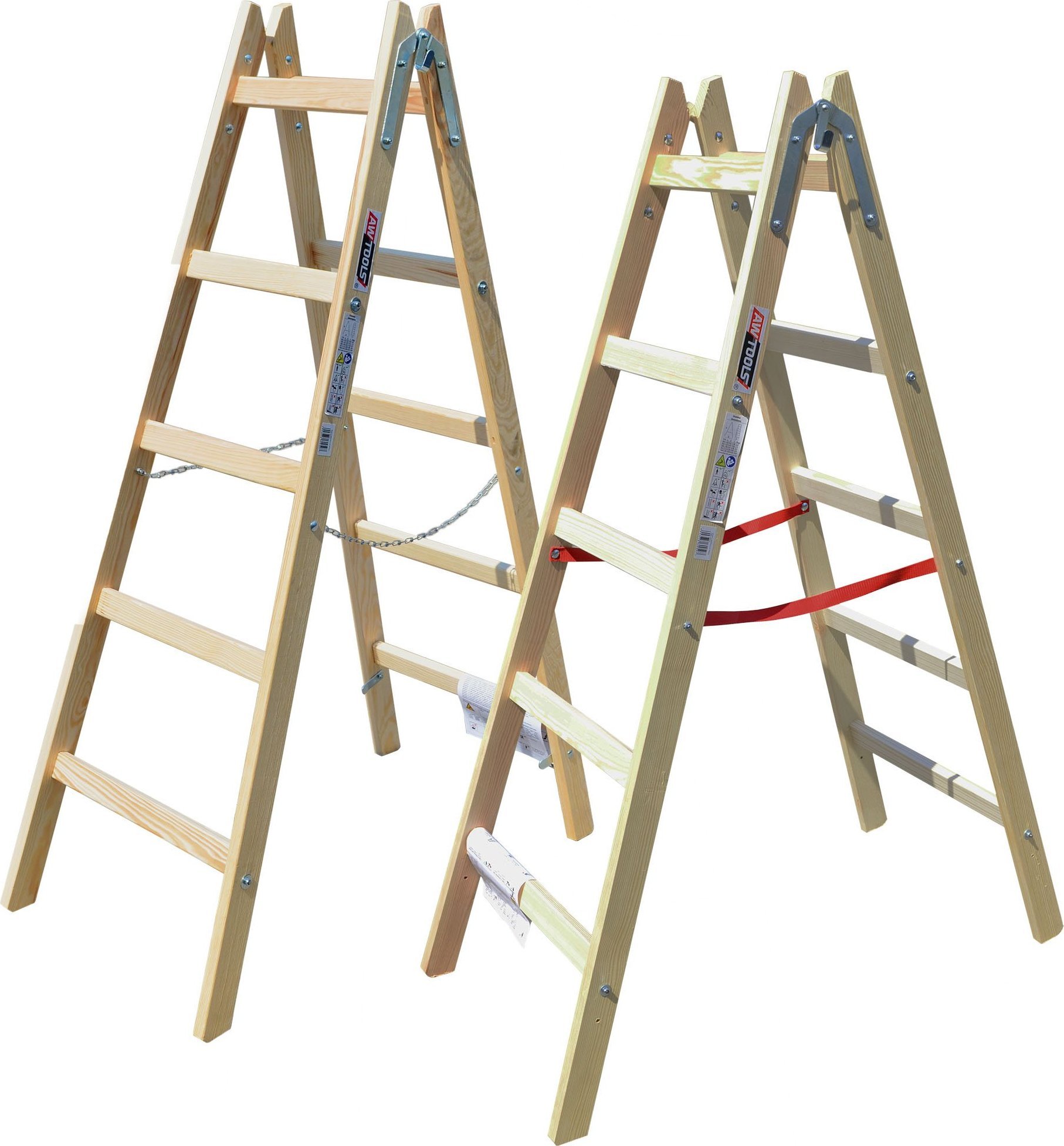 AWTools AWTOOLS Drabina  2x 8  150