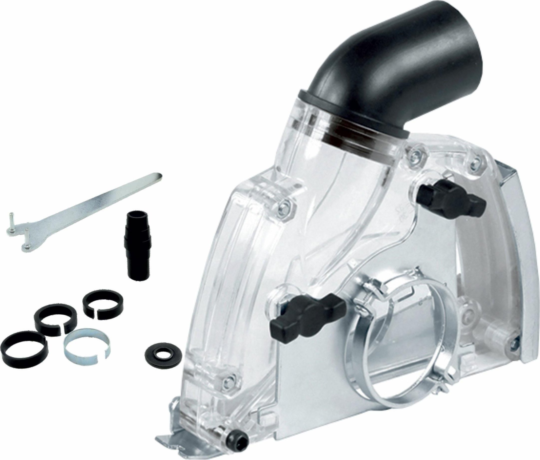 AWTools AWTOOLS Osłona przeciwpylowa odsysająca 125mm