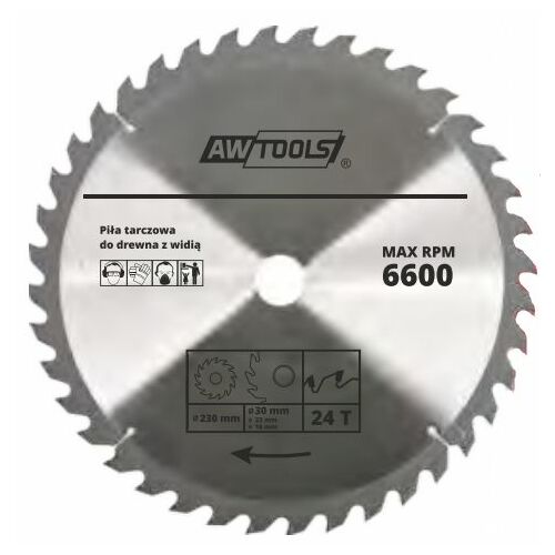 AWTools 250 x 30/22/16mm 30z (AW48476)