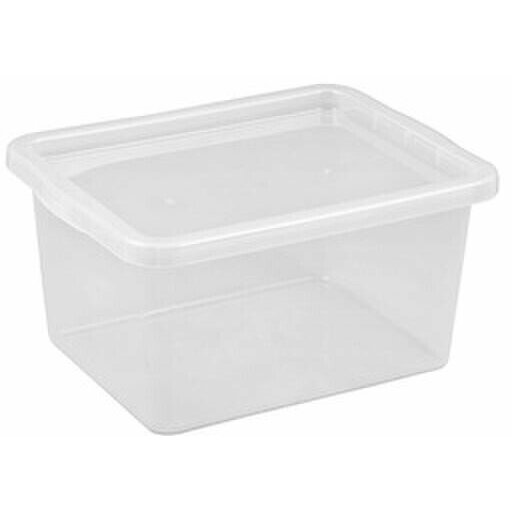 B&W International BASIC BOX 52L CLEAR