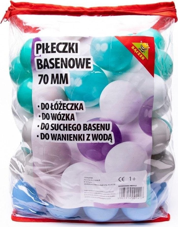 BĄCZEK Baczek  basenowe 7cm 70szt |
