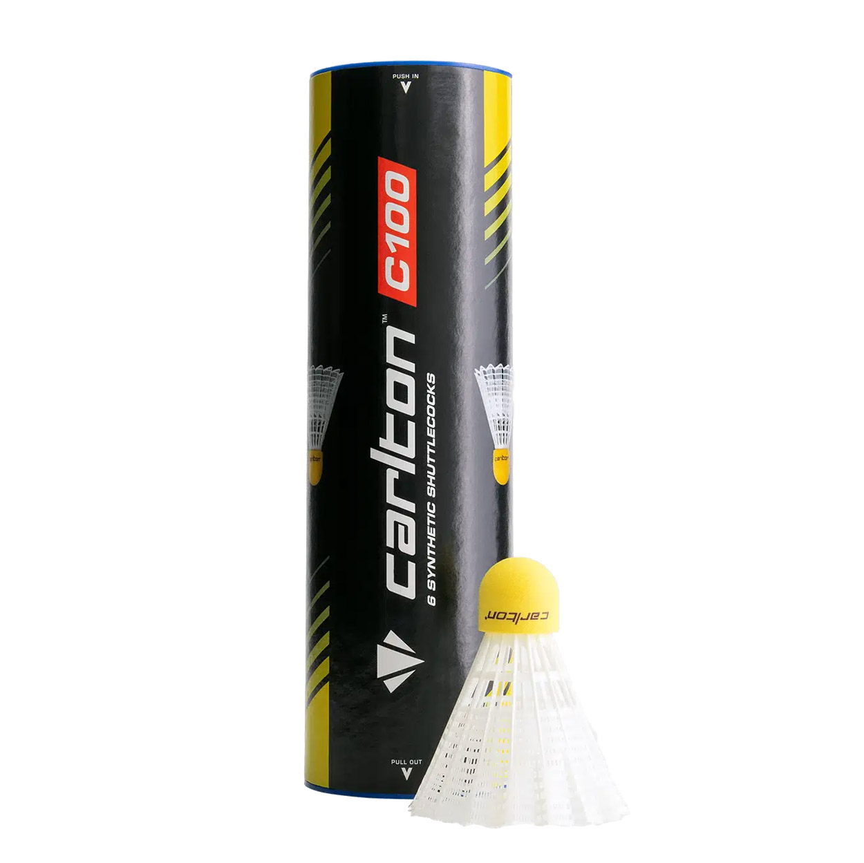 Badminton shuttles Carlton C100 medium, 3pcs