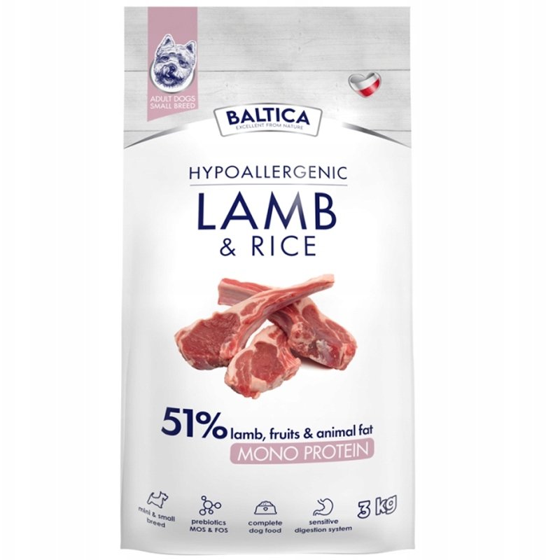 BALTICA Nutraceutic Lamb & Rice Hypoallergenic