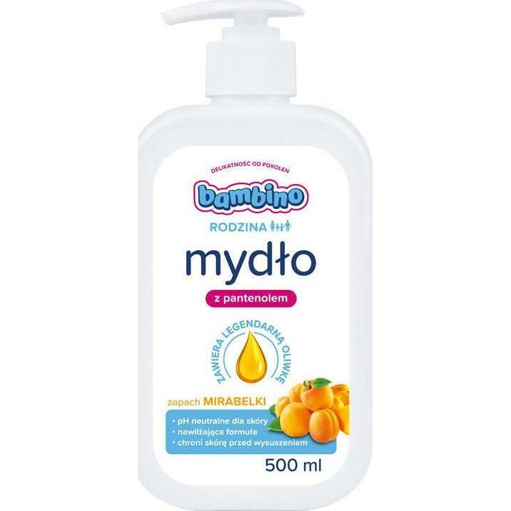 Bambino Mydło z pantenolem - Mirabelka