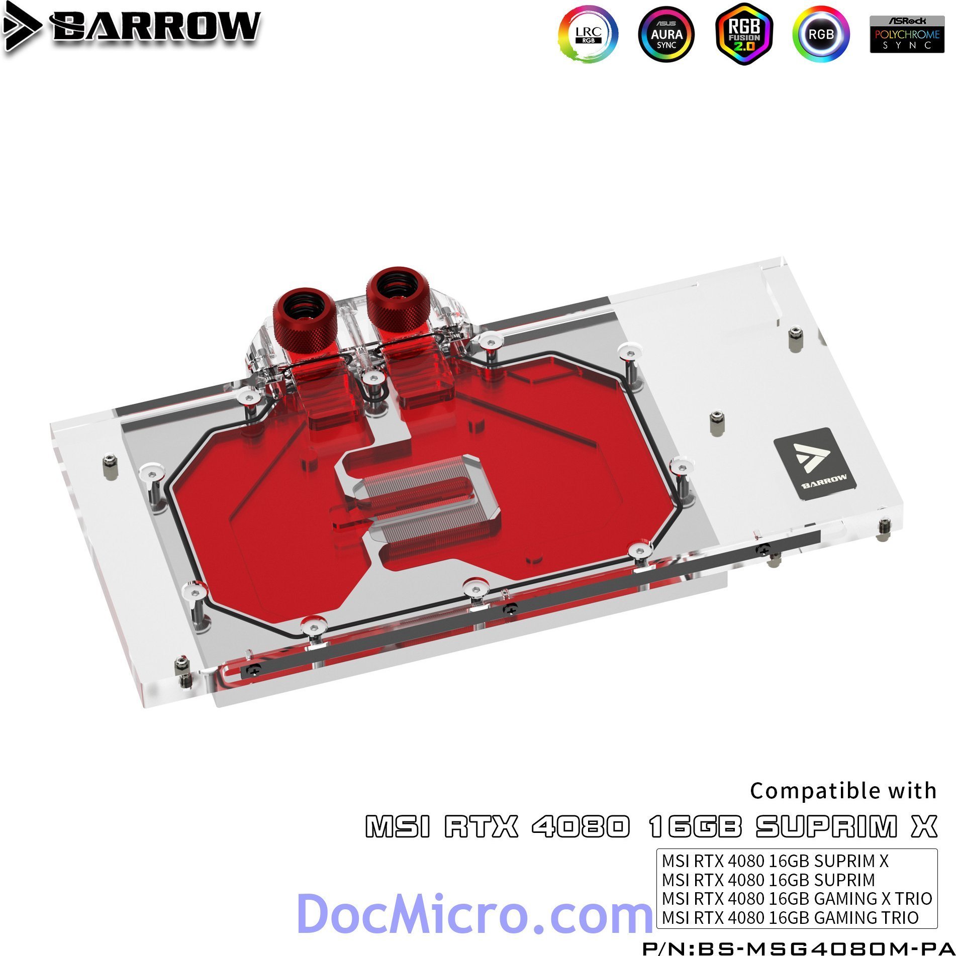 Barrow Barrow LRC2.0 MSI RTX