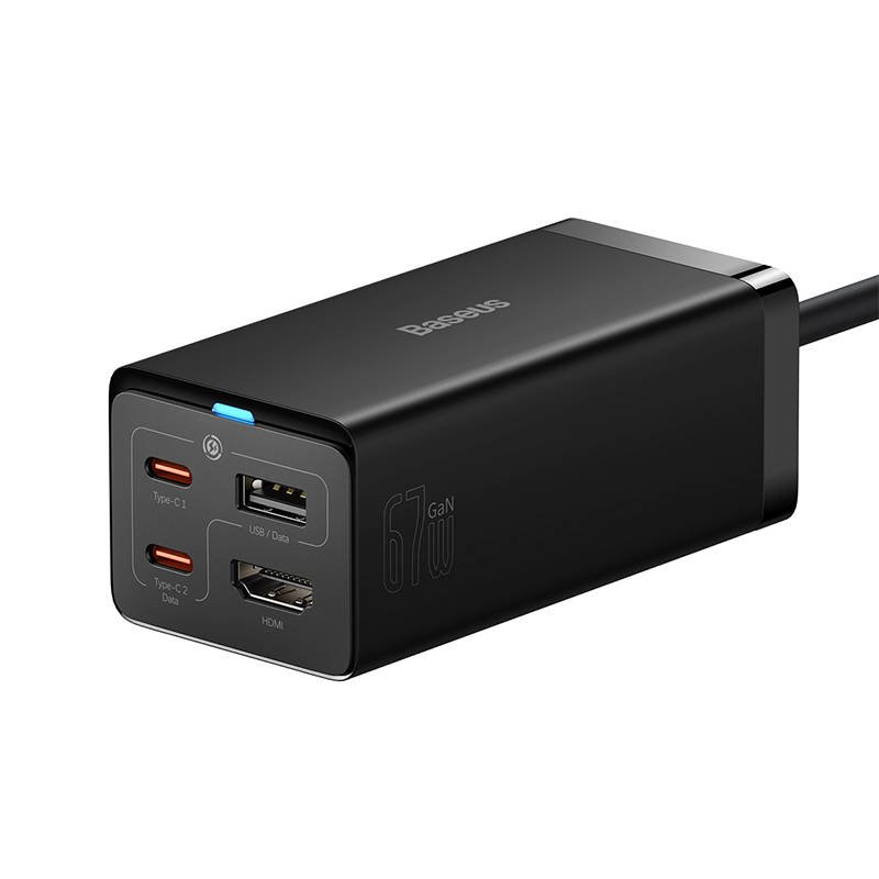 Baseus GaN5 Pro HUB HDMI sieciowa