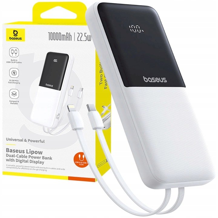 Powerbank Baseus Lipow 10000mAh | 6932172679323