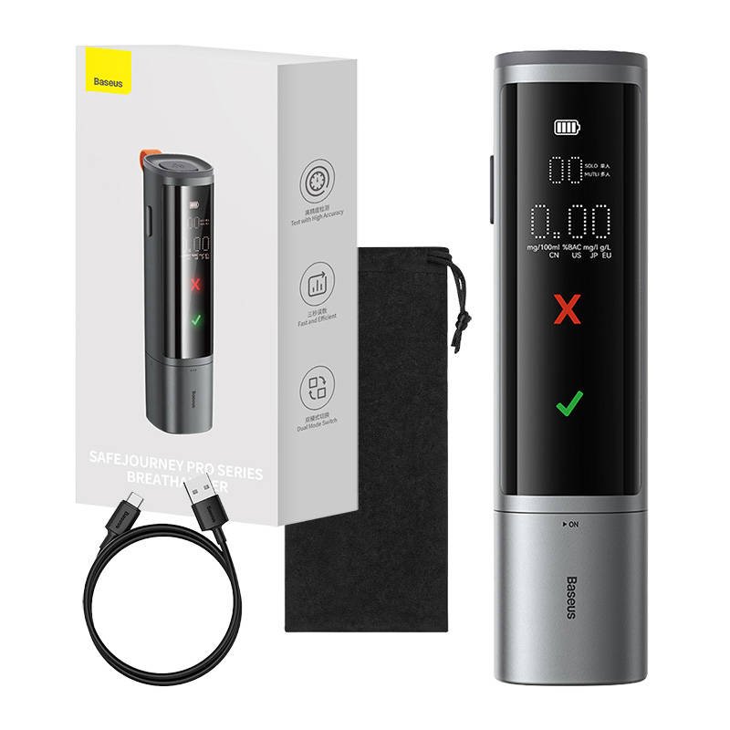 Baseus Safe Journey Pro Elektroniskais Alkometrs