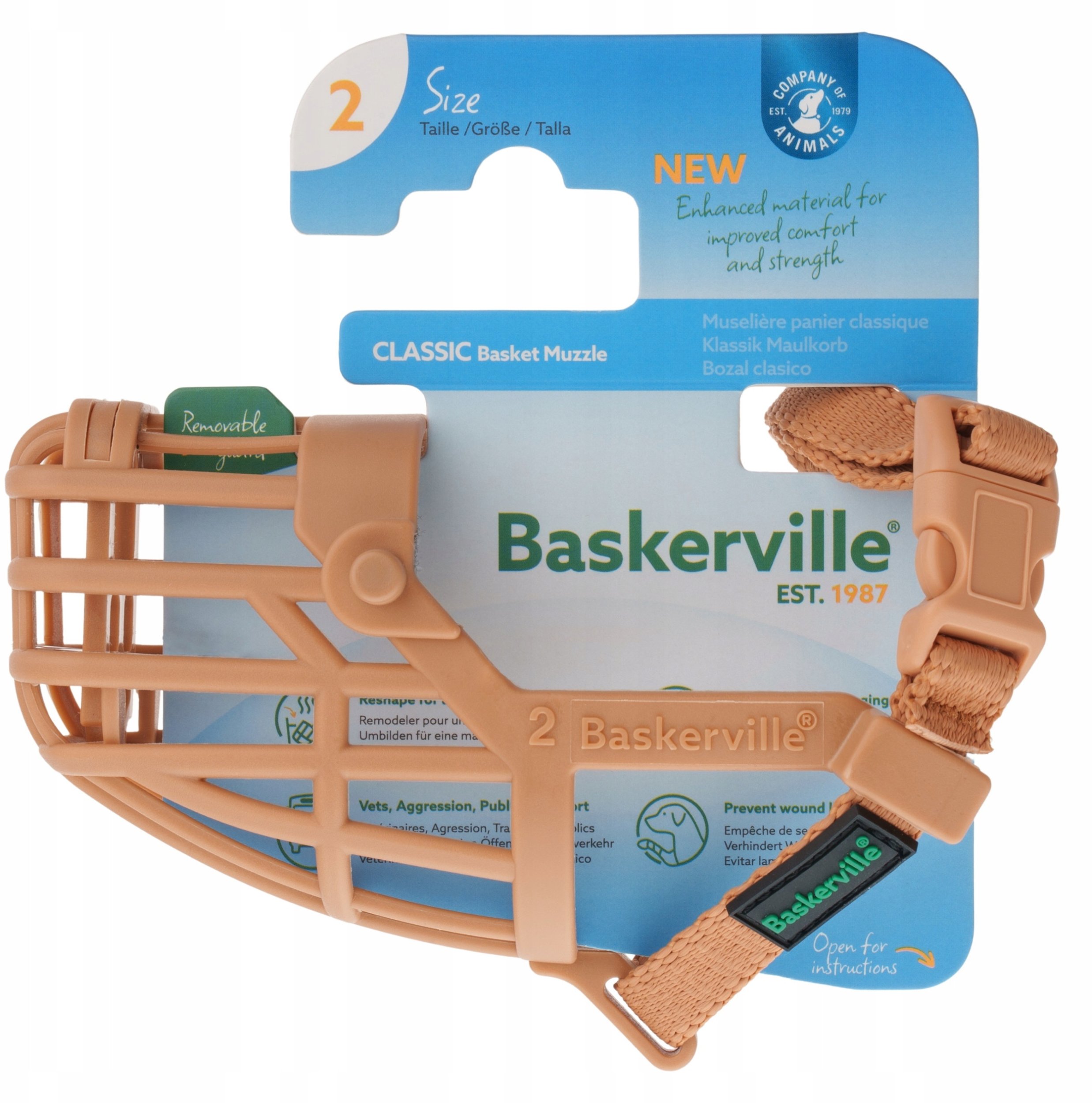 Baskerville BASKERVILLE KAGANIEC CLASSIC 2 BEŻOWY