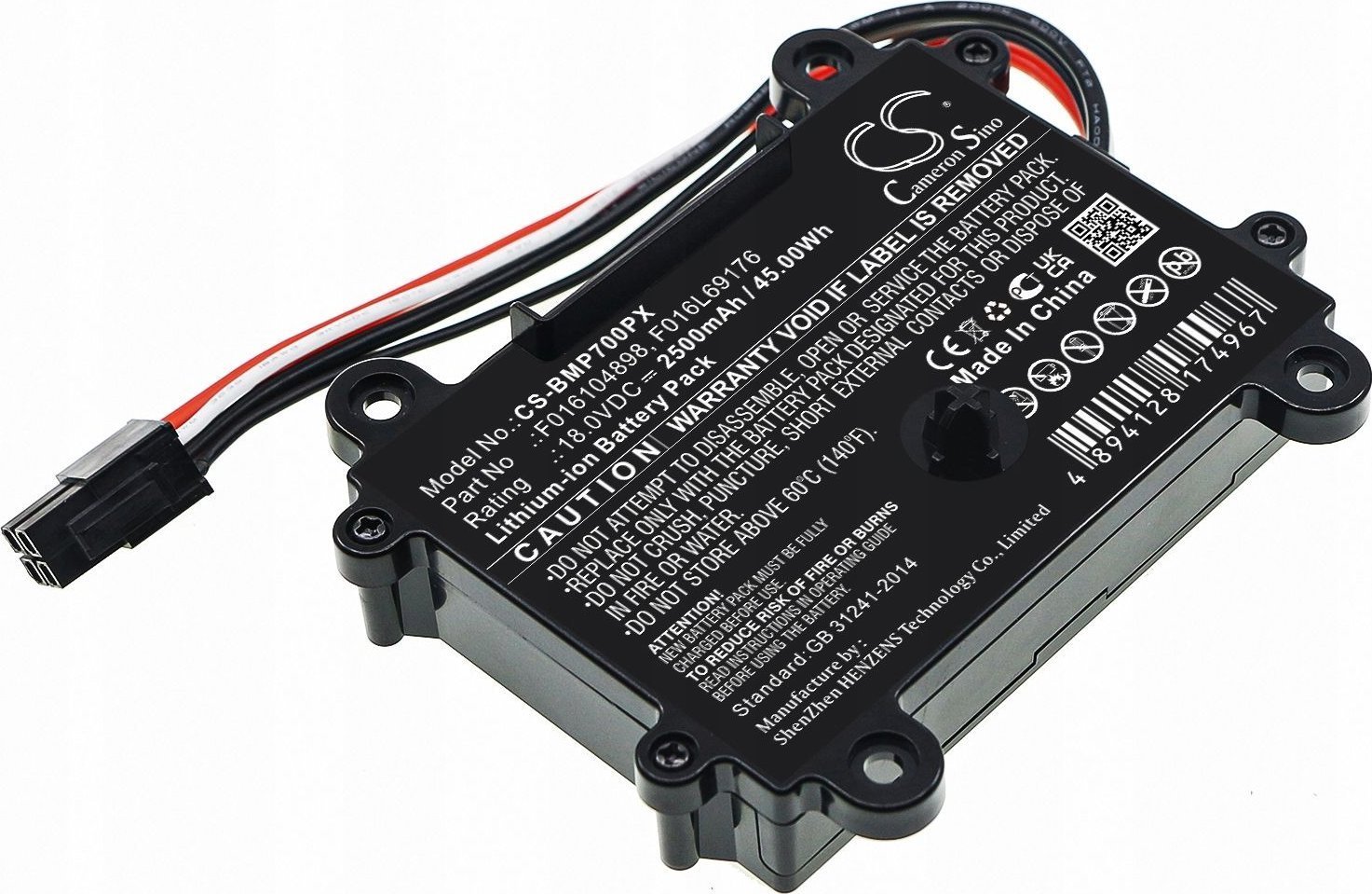 Cameron Sino   F016104898 F016l69176 Bosch Indego