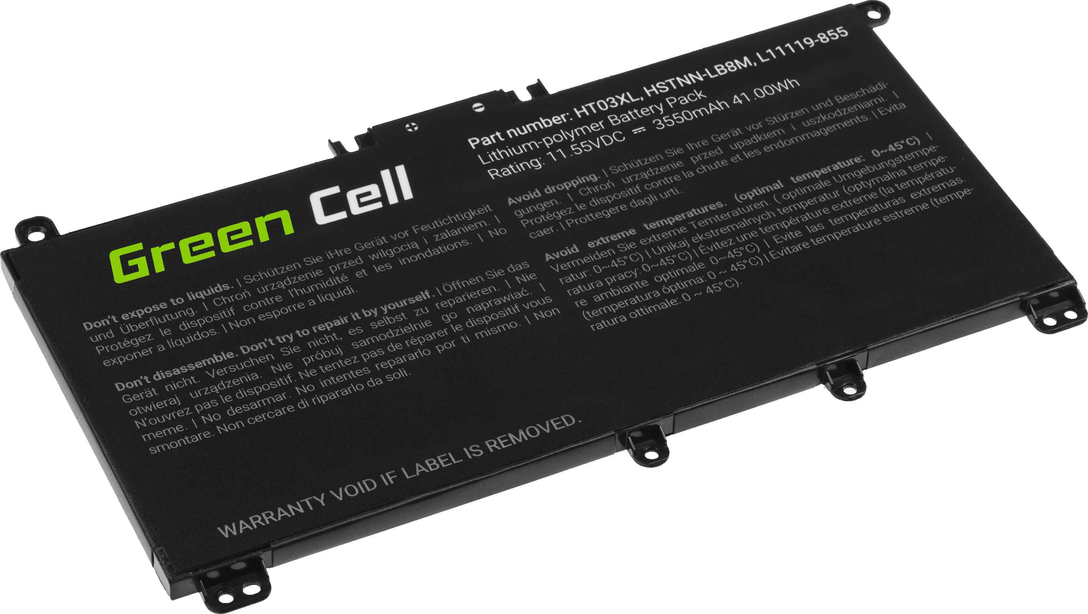 Green Cell HT03XL HP (HP163) |