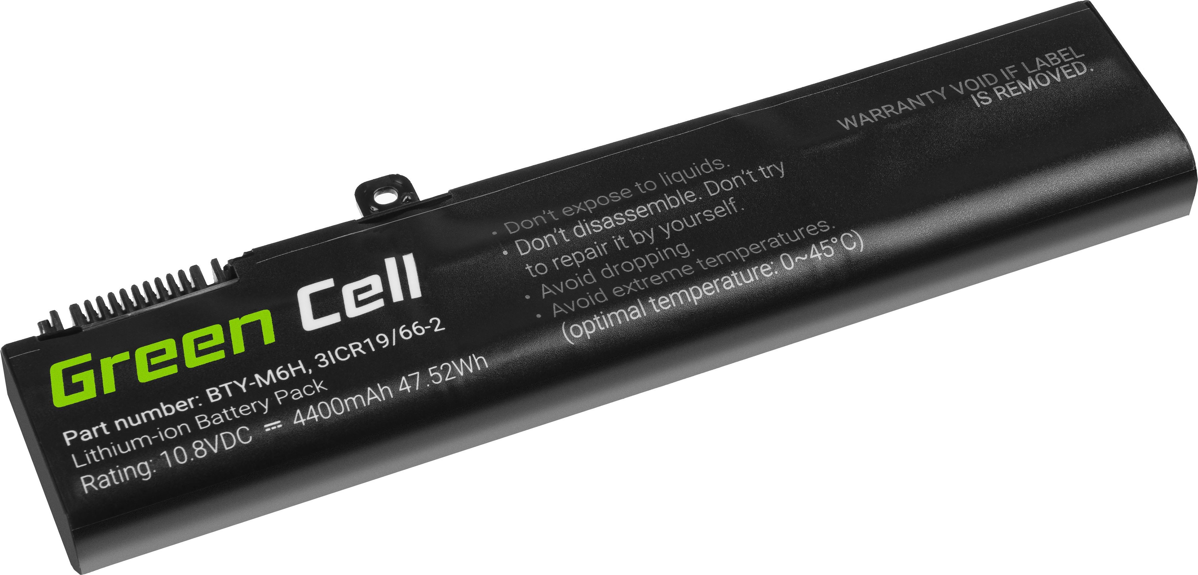 Green Cell MSI (BTY-M6H) | MS16