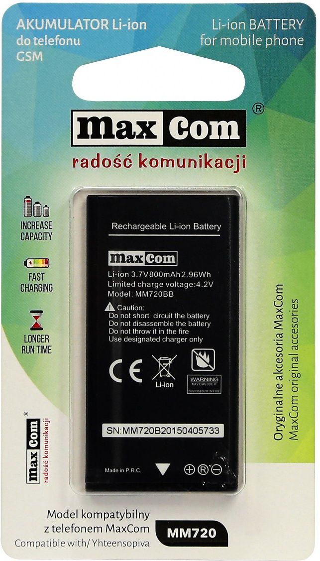 Maxcom LI-ION MM720 (MAXCOMMM720) | AKUMULATORMAXCOMMM720