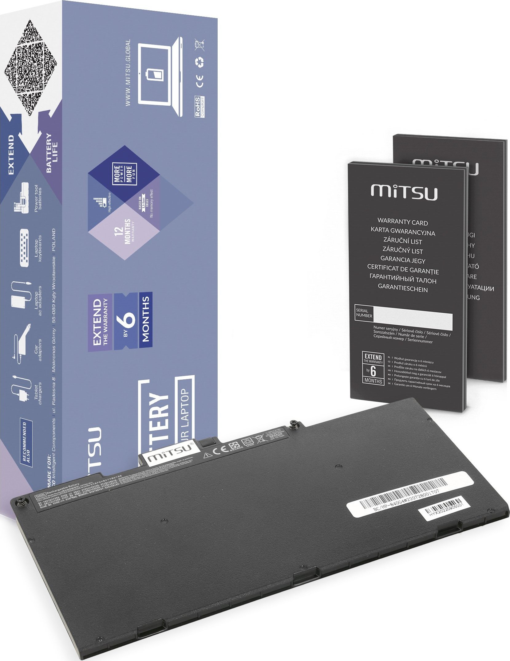 Mitsu Battery HP TA03XL 745 755