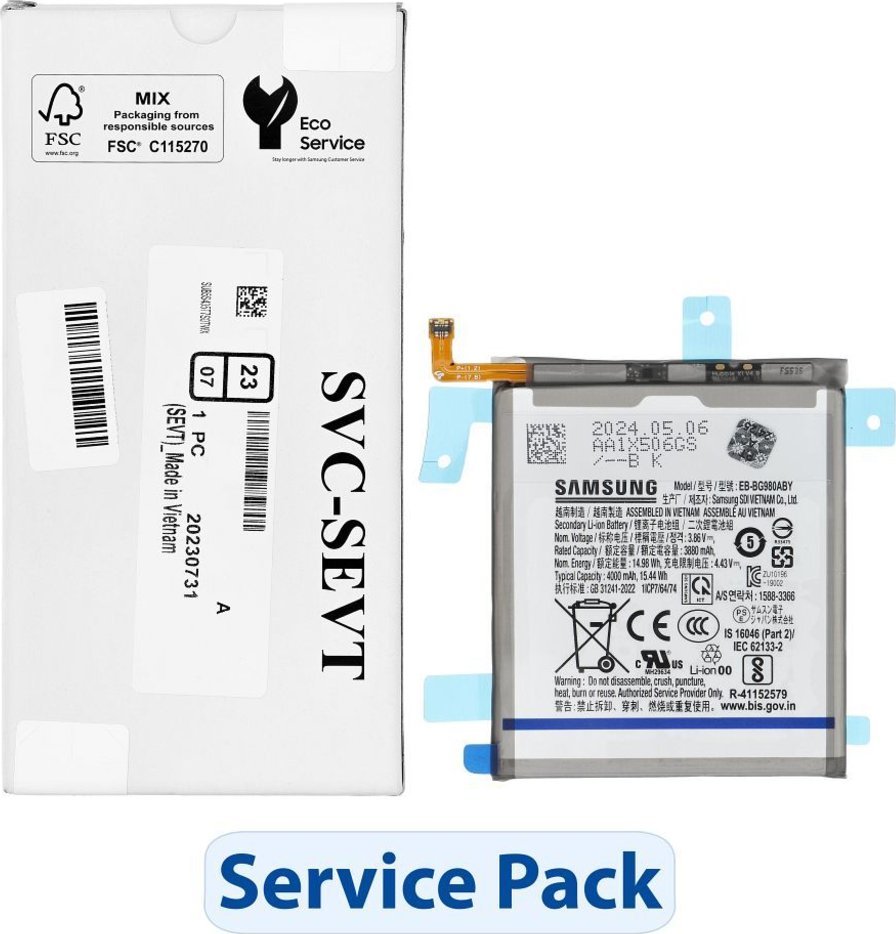 Samsung ServicePack EB-BG980ABY do S20 G980F/G981B