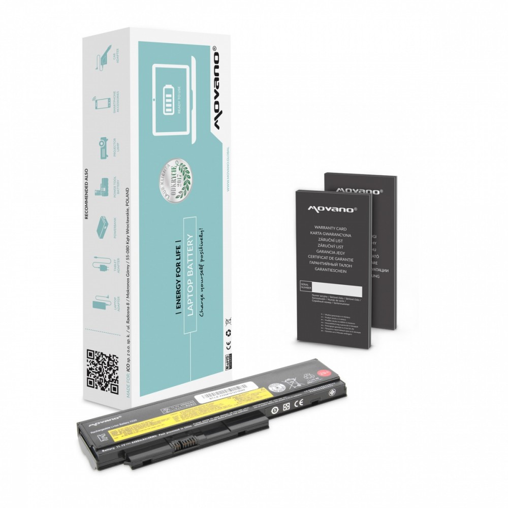 Movano Battery 42T4865 for Lenovo X220