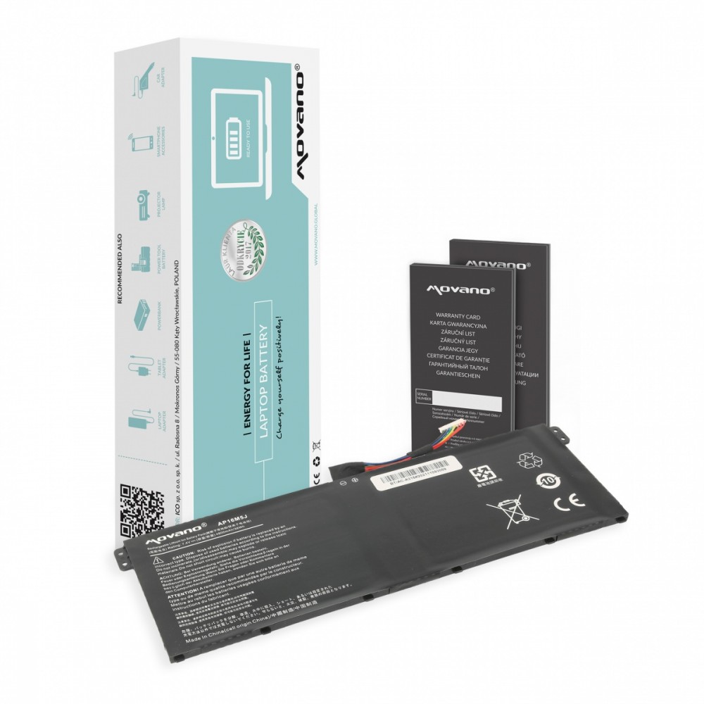 Movano Battery AP16M5J for Acer Aspire