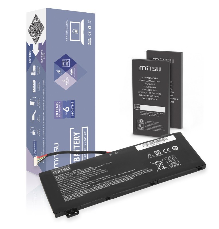Mitsu Battery AP18E7M for Acer AN515-54