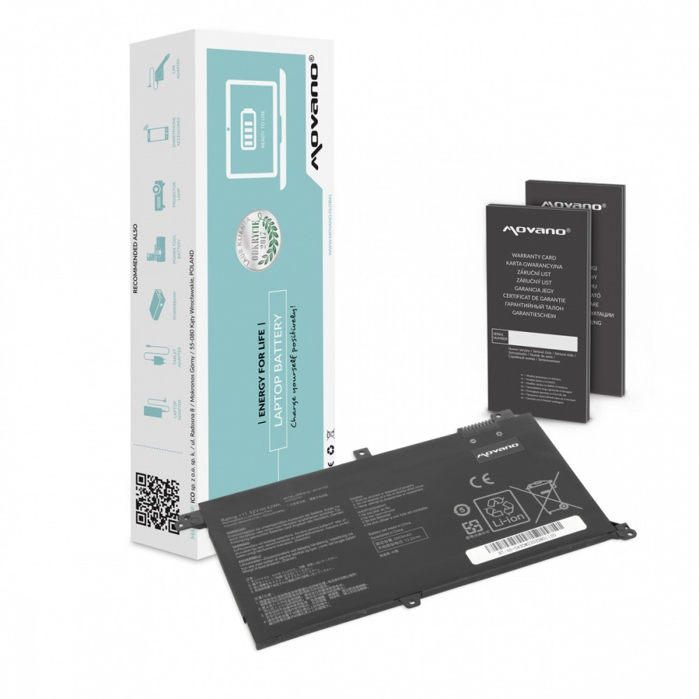 Movano Battery B31N1732 for Asus Vivobook