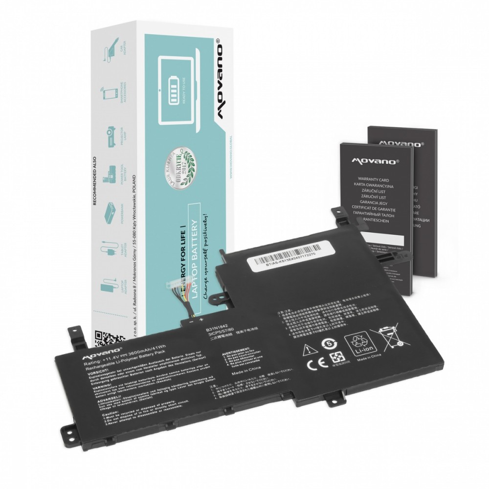 PurePower  Movano do Asus Vivobook K513E