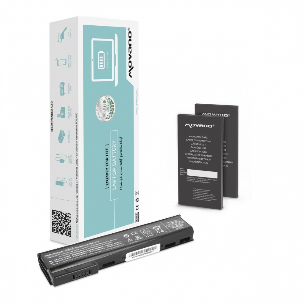 Movano Battery CA06XL for HP ProBook